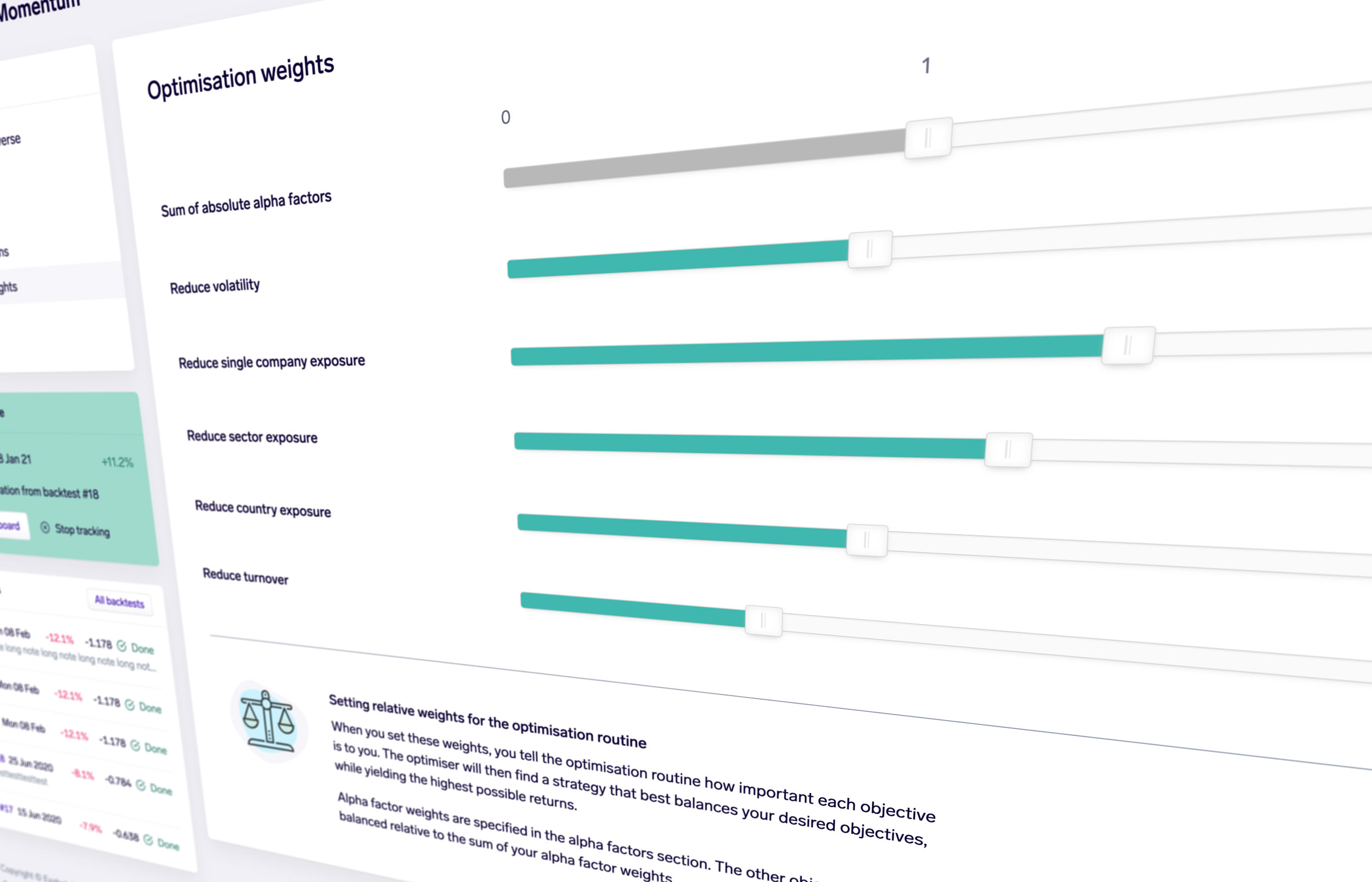 Weights visualization