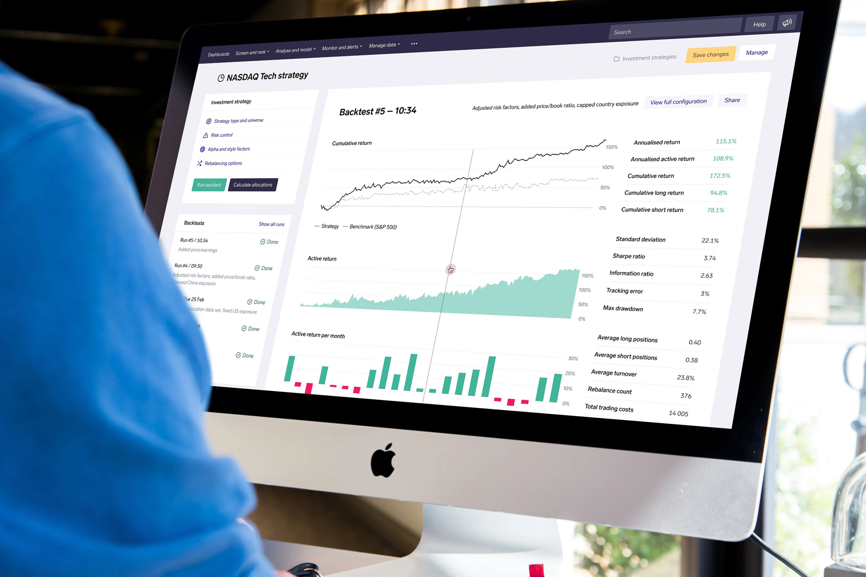 Exabel platform overview